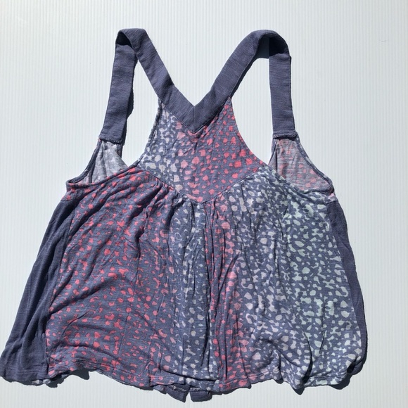 Kimchi Blue Button Down Racerback Flowy Tank Top - Picture 4 of 5